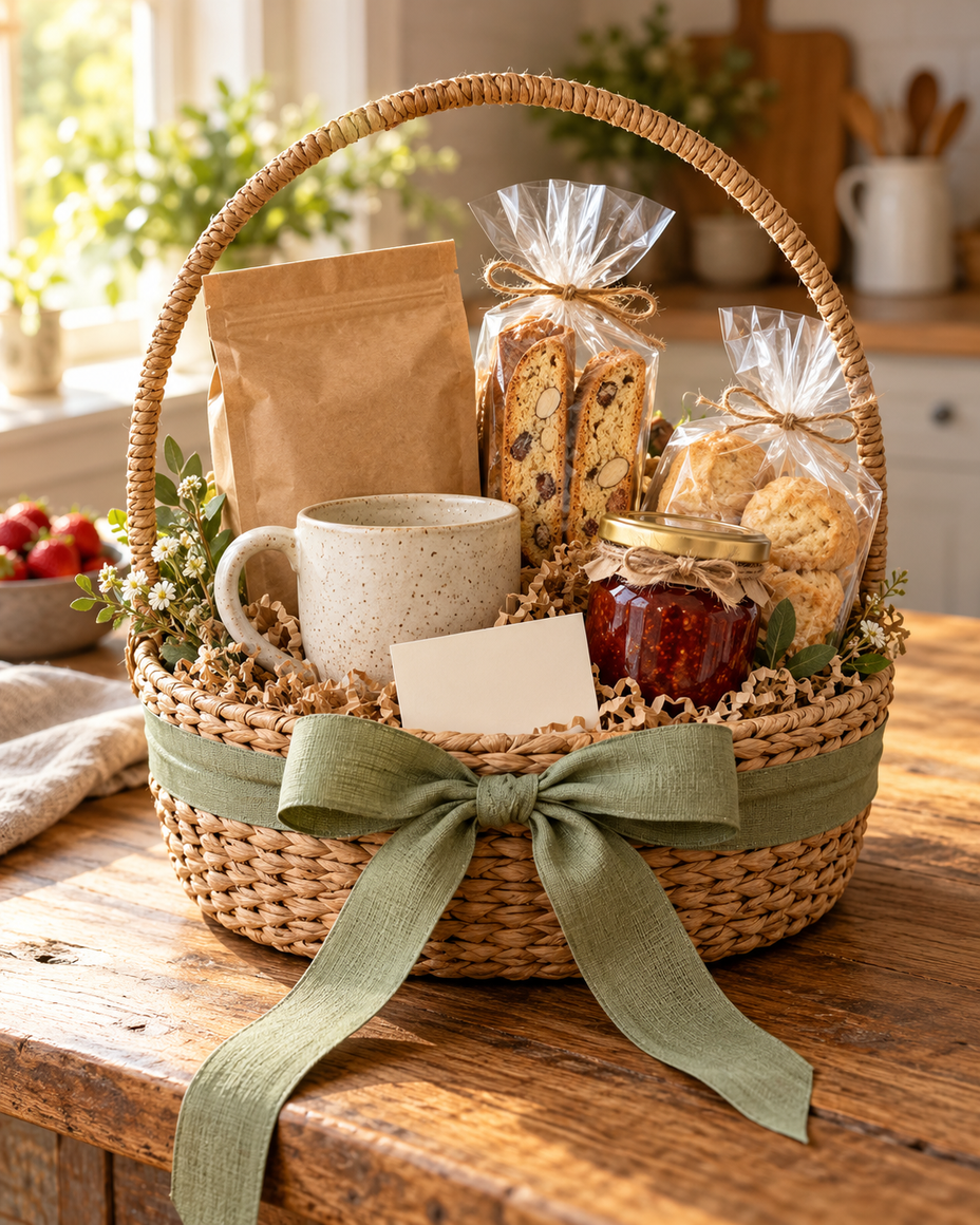 Morning Comfort — gift basket by Dawn’s Curated Baskets